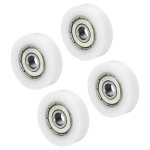 �[�a �ʎ��� �i�C���� U�a �v�[���[�z�C�[�� 6x28x7mm 4�Z�b�g 608zz�x�A�����O�t���X���C�f�B���O�R���x�A���[���[�z�C�[�� �h�A�E�B���h�E�����o���n�[�h�E�F�A�쓮�@�B���u�p �z���C�g