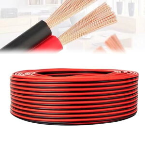 �d�� �P�[�u�� (�� / ��) 20m 20AWG 2Pin �����P�[�u�� �R�[�h LED�e�[�v���C�g �P�F�p�����P�[�u�� �z���R�[�h �d�q�H�� �z�� ���� �C�� ���[�h�� �����p (20m 20AWG)