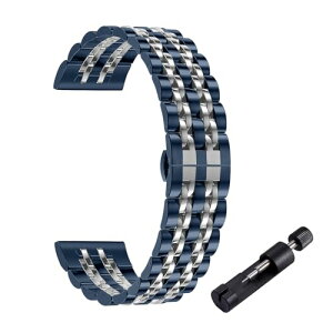 �X�}�[�g�E�H�b�` �x���g 22mm Amazfit Bip 6 / 5 / Balance / Huawei Watch GT 5 Pro / GT 5 / 5 / 4 46mm �����x���g �X�e�����X �o���h Garmin Venu 3 45mm / Venu 2 / Forerunner 570 47mm / 265 / 255 / Xiaomi Watch S4 / 5 Active - �u���[