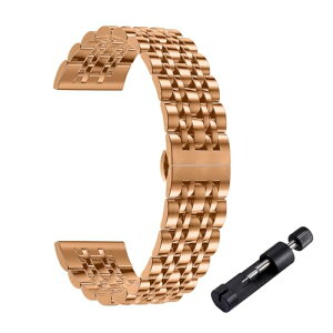 �X�}�[�g�E�H�b�` �x���g 20mm Samsung Galaxy Watch 7 / 6 Classic / 6 / Amazfit Active 2 / Active �����x���g �X�e�����X �o���h Garmin Forerunner 570 42mm / Forerunner 165 / Approach S50 / S44 / Garmin Vivoactive 6 / 5 - ���[�Y�S