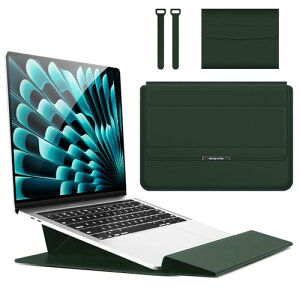 �m�[�g�p�\�R���P�[�X 14�C���` �X�^���h�t�� ���b�v�g�b�v�X���[�u Macbook Air / Macbook Pro / Dell / Ausu / Acer / HP / Lenovo 13 / 13.3 / 14 / 15 / 15.6 / 16�C���`�p PU�v�P�[�X [���ΐ݌v] [�X�^���h�@�\] [�܂�