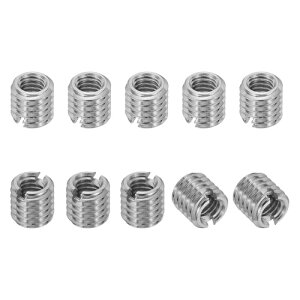 �C���T�[�g�i�b�g 10�� M6×M4×6mm �k���i�b�g �C���T�[�g�i�b�g�X���[�u �Z���t�^�b�s���O ���ߍ��݃i�b�g 316�X�e�����X�| �X���b�g�t�� �X�N�����[�C���p �ϊ��t�@�X�i�[