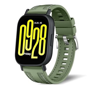 Xiaomi Redmi Watch 5 Lite / Redmi 5 Active / Watch S4 / S3 �x���g 22mm �����o���h �V���R��+�i�C������ �����x���g �����ȒP �����o���h �_�炩�� �ʋC�� �ւ��x���g Xiaomi S1 Active / S1 Pro�� (�O���[��)