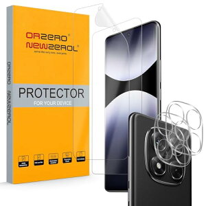 [2��+2��] Redmi Note 14 Pro �ی�t�B���� + �J�����ی�t�B���� �_�炩��TPU�f�� �ȖʃX�N���[�������^ �����ߗ� �C�A�h�~ �t���ی�t�B���� Redmi Note 14 Pro 5g�t�B����