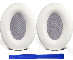 �C���[�p�b�h �C���[�N�b�V���� �����p Bose QuietComfort 35 & 35ii(QC35 & QC35ii)�� �w�b�h�t�H���ɓK�p �w�b�h�z���p�b�h �Չ� �\�t�g���U�[ �����x�t�H�[�� (�z���C�g) �݊��i ��֕i