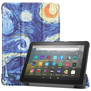 Fire HD 8 / HD 8 Plus 2024/2022/2020 �P�[�X �O�܂�X�^���h�J�o�[ �����^ ���y�� �I�[�g�X���[�v�P�[�X Fire HD8/Fire HD8 Plus 2024 12���� �J�o�[