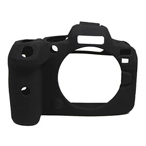 �L���m�� EOS R6 / EOS R6 MK2 �P�[�X �J�����P�[�X Canon EOS R6 / EOS R6 Mark II �J�o�[ �ی�J�o�[ �V���R���� �y�� �ϏՌ� �\�t�g ���s �A�E�g�h�A�B�e �j���� (�u���b�N)