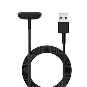 Fitbit Luxe/Charge 5 / Charge 6 �[�d�P�[�u�� 1���[�g�� ���C�z�� USB�[�d ���ϋv �֗��� �ᔭ�M �}���[�d