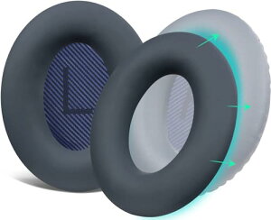 �C���[�p�b�h�J�o�[ �w�b�h�z���p�b�h�J�o�[ Bose QuietComfort QC15 QC25 QC2 QC35 QC45 / Ae2 Ae2i Ae2w / SoundTrue & SoundLink AE �ی�P�[�X �򉻖h�~ �h�o �h�� �_�炩���V���R�� �􂦂� (�u���[-1�y�A)