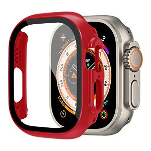 Apple Watch �J�o�[ 49mm �A�b�v���E�H�b�` �P�[�X ultra2 / ultra 49mm �����K���X�X�N���[���v���e�N�^�[�t�� �����^ �t���J�o�[ �^�b�` �L�Y�h�~ �n�[�hPC�t���[�� iWatch �V���[�Y �E���g�� 49mm ��