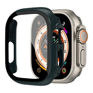 Apple Watch �J�o�[ 49mm �A�b�v���E�H�b�` �P�[�X ultra2 / ultra 49mm �����K���X�X�N���[���v���e�N�^�[�t�� �����^ �t���J�o�[ �^�b�` �L�Y�h�~ �n�[�hPC�t���[�� iWatch �V���[�Y �E���g�� 49mm �[��