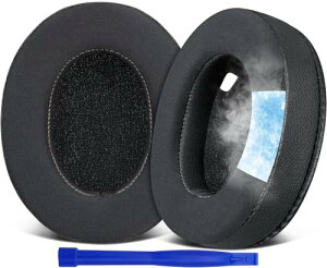 �C���[�p�b�h �����p�b�h Sony WH-1000XM4 (WH1000XM4) �w�b�h�Z�b�g�p �w�b�h�z���p�b�h �݊��� �p�b�h �����x�t�H�[�� �w�b�h�p�b�h �⊴ ����p�b�h (�u���b�N)