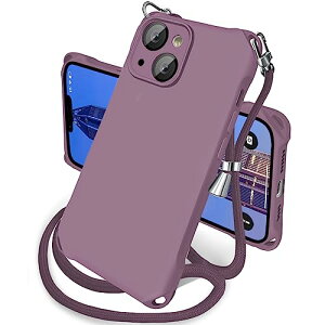 iPhone 14Plus �P�[�X �V���R�� �ϏՌ� �΂߂��� �V�����_�[ �^�C�v �J�o�[ �R�t�� �D��X�g���b�v�t�� ���|�� ��|�� iPhone 14�v���X�P�[�X �X�}�z�P�[�X �g�� �X�g���b�v�z�[���t�� ���^ �\�t�g