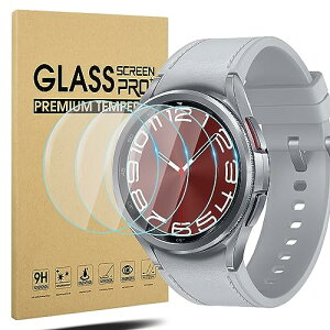 Samsung Galaxy Watch 6 Classic 43mm �K���X�t�B���� 9H���d�x�ی� �\�蒼���� �ی�t�B���� �C�A�h�~ ��U�h�~ ���� �ώw�� [4������]for �M�����N�V�[�E�H�b�` 6 Classic 43mm �t�B����