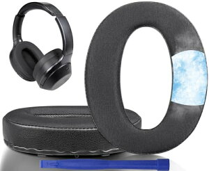 �C���[�p�b�h Sony WH-1000XM2 (WH1000XM2) & MDR-1000X (MDR1000X) ���� �C���[�N�b�V���� �����x�t�H�[�� �C���[�J�b�v ���� ������ �⊴ �w�b�h�p�b�h �u���b�N