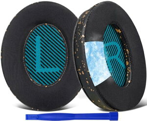 �C���[�p�b�h Bose QuietComfort 15 QC15 QC25 QC35 QC2 Ae2 Ae2i Ae2w SoundTrue & SoundLink Around Ear ���C�����X �w�b�h�z�� ���� �C���[�N�b�V���� �w�b�h�z���p�b�h �Չ� �����x�t�H�[�� �⊴�p�b�h (�u���b�N�S