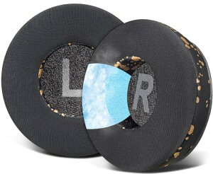 �C���[�p�b�h 7cm for Sony WH-CH500 / CH510 / CH520 MDR-ZX100 / ZX110 / ZX110NC / ZX220 / XB200 / ZX300 / ZX330BT MDR-V100 / V150 / V200 / V250 / V300 / V400 DR-BT101 / ZX102DPV�Ȃ� �C���[�N�b�V���� ���� �⊴ �p�b�h �u���b�N�S�[