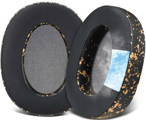 �C���[�p�b�h Sony MDR-100ABN (h.Ear on Wireless) / Sony WH-H900N (h.Ear on 2 Wireless) �w�b�h�z���p�b�h �w�b�h�z���J�o�[ �����p�b�h �����x�t�H�[�� �C���[�N�b�V���� �⊴ �u���b�N�S�[���h