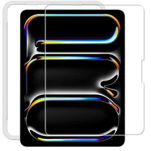 iPad Pro 13 (2024 M4) �K���X�t�B���� �A�C�p�b�h �v�� 13 �C���` ���� �K���X �ی� �t�C���� �K�C�h�g�t��