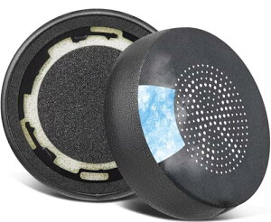�C���[�p�b�h for Jabra Evolve 75 (75UC 75MS 75SE) Stereo �w�b�h�Z�b�g ���� �C���[�N�b�V���� �����x�t�H�[�� �C���[�J�b�v �⊴ ������ �u���b�N