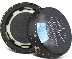 �C���[�p�b�h for Jabra Evolve 75 (75UC 75MS 75SE) Stereo �w�b�h�Z�b�g ���� �C���[�N�b�V���� �����x�t�H�[�� �C���[�J�b�v �⊴ ������ �u���b�N�S�[���h