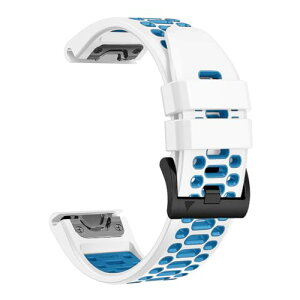 GARMIN Fenix 7X 6X 5X 5 6 �x���g 26mm �V���R�� �o���h �W�� �؃g�� ���K �G�N�T�T�C�Y �ւ��x���g �K�[�~���E�H�b�` �X�|�[�c ���v�x���g �h���� �K�[�~�� �����o���h (�z���C�g�{�u���[ 26mm)