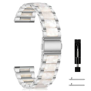 �X�}�[�g�E�H�b�` �x���g 18mm �r���v �����x���g���� �o���h Huawei Watch 5/GT 5 Pro 42mm / Huawei Watch GT 5/GT 4 41mm /Garmin Venu 3S 41mm / Garmin Forerunner 265S �����X�e�����X�� �����o���h �ւ��X�g���b�v �ϋv