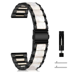 �X�}�[�g�E�H�b�` �x���g 18mm �r���v �����x���g���� �o���h Huawei Watch 5/GT 5 Pro 42mm / Huawei Watch GT 5/GT 4 41mm /Garmin Venu 3S 41mm / Garmin Forerunner 265S �����X�e�����X�� �����o���h �ւ��X�g���b�v �ϋv