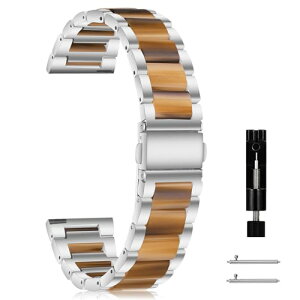 �X�}�[�g�E�H�b�` �x���g 20mm �r���v �����x���g���� �o���h Samsung Galaxy Watch 7/6/5/4 40mm 44mm /6 Classic 43mm 47mm / Amazfit Active 2 / Garmin Forerunner 570 42mm �����X�e�����X�� �����o���h �ւ��X�g���b�v ��