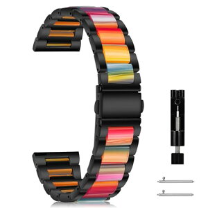 �X�}�[�g�E�H�b�` �x���g 22mm �r���v �����x���g���� �o���h Huawei Watch 5 46mm /Huawei Watch GT 5 Pro/GT 5/GT 4 46mm / Xiaomi Watch S4 / Amazfit Bip 6/Bip 5 �����X�e�����X�� �����o���h �ւ��X�g���b�v �ϋv����