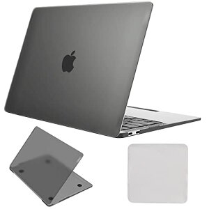 MacBook Air 13�C���` �P�[�X 2020 2019 2018 M1�`�b�v A2337 A2179 A1932 (�f�B�X�v���C�p�����z �N���[�j���O�N���X �t��) �}�b�g�u���b�N
