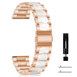 �X�}�[�g�E�H�b�` �x���g 18mm �r���v �����x���g���� �o���h Huawei Watch 5/GT 5 Pro 42mm / Huawei Watch GT 5/GT 4 41mm /Garmin Venu 3S 41mm / Garmin Forerunner 265S �����X�e�����X�� �����o���h �ւ��X�g���b�v �ϋv