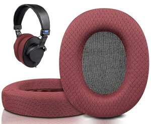 �C���[�p�b�h ���b�V���t�@�u���b�N SONY MDR-CD900ST / MDR-7506 / MDR-V6 / MDR-V7 �w�b�h�z�� ���� �C���[�N�b�V���� �����x�t�H�[�� �C���[�J�b�v - �o�[�K���f�B