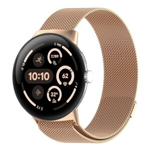 Google Pixel Watch 3 45mm �o���h ���C �����x���g �X�e�����X�� �o�b�N���t�� ���v�X�g���b�v �T�C�Y���߉\ �y�� �_�炩�� �����o�b�g �R���p�`�u�� Google Pixel Watch 3 45mm �����o���h (���[�Y�S�[