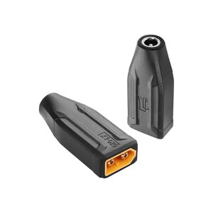 XT60-DC5521�A�_�v�^�[ �R���o�[�^�[�w�b�h XT60-DC 5.5mm X 2.1mm���C�����XTS100�͂񂾂��� FPV���j�^�[�d�� �h���[���p 2�� (DC���X-XT60�I�X)