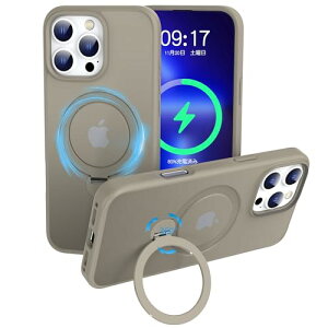 iPhone 16 Pro Max �P�[�X Magsafe ��]�X�^���h ��_ ���� �������� �}�O�Z�[�t �����͂Ȏ��� �c���� �ϏՌ� iPhone16 �v�� �}�b�N�X �P�[�X �A�C�t�H�� 16 Pro Max �p�J�o�[ �w��h�~ ���ϖh�~ 6.9 �C���` 