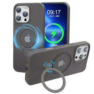 iPhone 16 Pro Max �P�[�X Magsafe ��]�X�^���h ��_ ���� �������� �}�O�Z�[�t �����͂Ȏ��� �c���� �ϏՌ� iPhone16 �v�� �}�b�N�X �P�[�X �A�C�t�H�� 16 Pro Max �p�J�o�[ �w��h�~ ���ϖh�~ 6.9 �C���` 