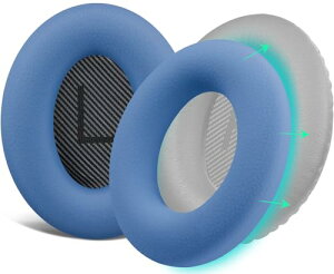 �C���[�p�b�h�J�o�[ �w�b�h�z���p�b�h�J�o�[ for Bose QuietComfort QC15 QC25 QC2 QC35 QC45 / Ae2 Ae2i Ae2w / SoundTrue & SoundLink AE �ی�P�[�X �򉻖h�~ �h�o �h�� �_�炩���V���R�� �􂦂� (�u���[�_�X�N-1�y�A