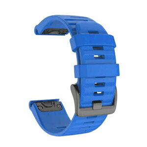 GARMIN Fenix 8 / Fenix 7X / Fenix 6X / Fenix 5X /Fenix 7/6/5 �x���g 22mm �����x���g �N�C�b�N�����[�X �ȒP ���t�� �����Y ���f�B�[�X �J�W���A�� �r�W�l�X �V���v�� (�u���[ 22mm)