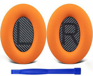 �C���[�p�b�h �C���[�N�b�V���� �����p for Bose QuietComfort 35 & 35ii(QC35 & QC35ii)�� �w�b�h�t�H���ɓK�p �w�b�h�z���p�b�h �Չ� �\�t�g���U�[ �����x�t�H�[�� (�I�����W) �݊��i ��֕i