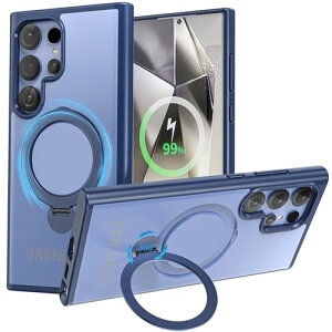 Galaxy S25 Ultra �P�[�X Magsafe ��]�X�^���h ��_ ���� �������� �}�O�Z�[�t �����͂Ȏ��� �c���� �ϏՌ� �M�����N�V�[ S25 �E���g�� �p�J�o�[ �w��h�~ ���ϖh�~ 6.9 �C���` �u���[