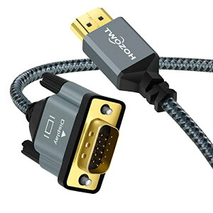 HDMI VGA �ϊ��P�[�u�� 3M HDMI - VGA�P�[�u�� �A���~�j�E�������V�F�� �i�C�����ґg �����b�L 1080P / 60HZ�Ή� �f�X�N�g�b�v �m�[�g�p�\�R�� PC ���j�^�[ �v���W�F�N�^�[ HDTV 1�{����