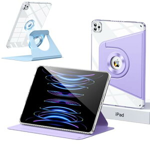 ���C�z�� iPad Air 13�C���` 2025 (M3) / 2024 (M2) / Pro 12.9 �J�o�[ �c�u�� ������ 360�x��]�� �����y�����[ �q�� �ϏՌ� �J�o�[ �}�O�l�b�g �z���� �^�u���b�g PC�P�[�X �y�� �p�[�v��