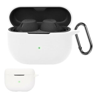 Jabra Elite 10 / Jabra Elite 8 Active �P�[�X �J�o�[ Jabra Elite 10 / Jabra Elite 8 Active �P�[�X �y�� ���^ ����~�� ���[�J�o�[ �S�ʕی� �[�d�֗� Jabra Elite 10 �ی�P�[�X (�z���C�g)