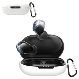 Anker SoundCore Space A40 �P�[�X Anker SoundCore Space A40 �J�o�[ �����h�~ �L�Y�h�~ �V���R���P�[�X �����[�d�\ �S�ʕی� �J���r�i�t�� (�z���C�g)