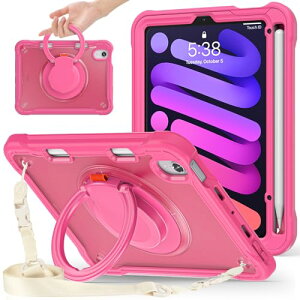 iPad Mini 7 2024 �P�[�X iPad Mini 6 �P�[�X2021 8.3�C���` �P�[�X ������ 360°��]�X�^���h �n���h�z���_�[ �X�^���h�@�\ �ϏՌ� ��� ���߉\���|���[�t�� �����h�~ �A�E�g�h�A ���@�\���p�S�ʕی�
