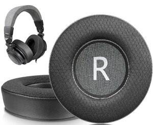 90mm ���b�V���� �C���[�p�b�h Audio-Technica �Ή� ATH-Pro500 / Pro700 / Pro700MKII / Pro700MK2�Ƃ̌݊��������� �C���[�N�b�V���� 9CM ���� ������ �m�C�Y�A�C�\���[�V�����t�H�[�� �ւ� (�u���b�N) �݊��i 