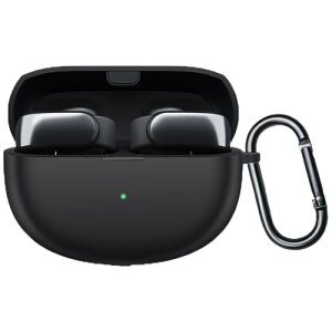 Bose Ultra Open Earbuds �P�[�X �J�o�[ �ی�J�o�[ ���C�����X�[�d�Ή� �V���R���J�o�[ �ϏՌ� �h�o �y�� �J���r�i�t�� �����h�~ Bose Ultra Open Earbuds �K�p (�u���b�N)