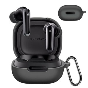 Anker Soundcore P40i �P�[�X �J�o�[ Soundcore P40i�V���R�� �P�[�X �y�� ���^ ����~�� ���[�J�o�[ �S�ʕی� �[�d�֗� Soundcore P40i�ی�P�[�X (�u���b�N)
