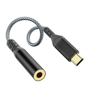 �n�C���]���� USB C �C���z���W���b�N�ϊ� USB C-3.5mm �C���z���ϊ��A�_�v�^�[ DAC���� 24bit / 96KHz�Ή� TRRS / 4�� �i�C�����҂� ���ʒ��� / �ʘb / ���y�Ή� Galaxy S 22 S 21 S 20 Ultra Note 20 �t�@�[�E�F�CMa